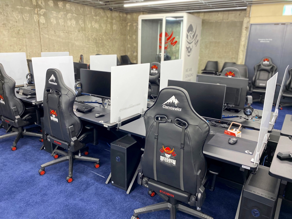 ゲームスペースの奥に設置されているMidi